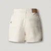 Saia-calça em ganga de corte regular