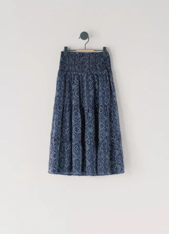 Saia Maxi com Estampado Floral