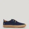 Sapatos Blucher com detalhes em juta
