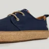 Sapatos Blucher com detalhes em juta