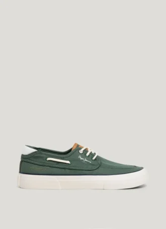 Sapatos náuticos de lona
