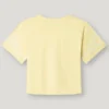T-shirt com bordado floral e corte descontraído T-shirt com bordado floral e corte descontraído