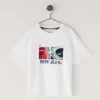 T-shirt com corte descontraído e estampado fotográfico T-shirt com corte descontraído e estampado fotográfico