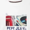 T-shirt com corte descontraído e estampado fotográfico T-shirt com corte descontraído e estampado fotográfico