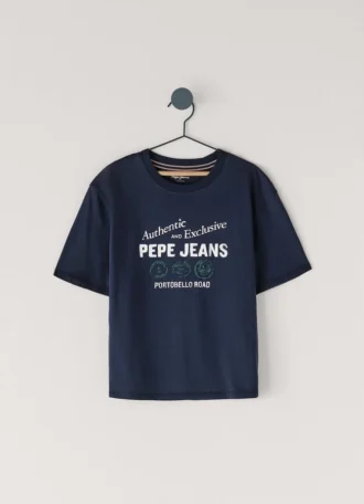 T-shirt com corte descontraído e estampado gráfico