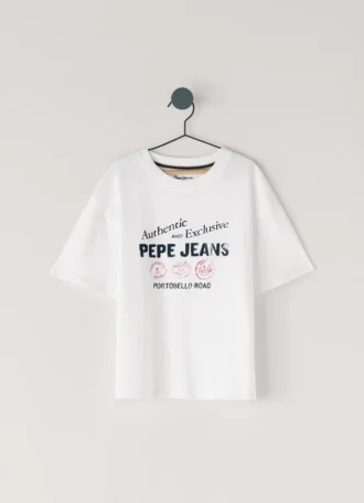 T-shirt com corte descontraído e estampado gráfico