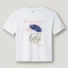 T-shirt com corte descontraído e estampado gráfico T-shirt com corte descontraído e estampado gráfico