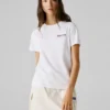 T-shirt com corte descontraído e estampado nas costas