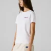 T-shirt com corte descontraído e estampado nas costas