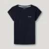 T-shirt com corte descontraído e estampado nas costas T-shirt com corte descontraído e estampado nas costas