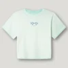 T-shirt com corte descontraído e estampado nas costas T-shirt com corte descontraído e estampado nas costas
