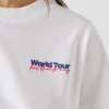 T-shirt com corte descontraído e estampado nas costas