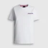 T-shirt com corte descontraído e estampado nas costas