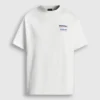 T-shirt com corte descontraído e estampado nas costas T-shirt com corte descontraído e estampado nas costas