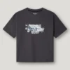 T-shirt com corte descontraído e logótipo impresso T-shirt com corte descontraído e logótipo impresso
