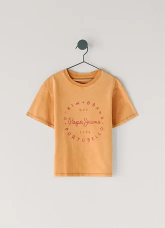 T-shirt com corte descontraído e logótipo impresso