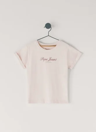 T-shirt com corte descontraído e logótipo impresso