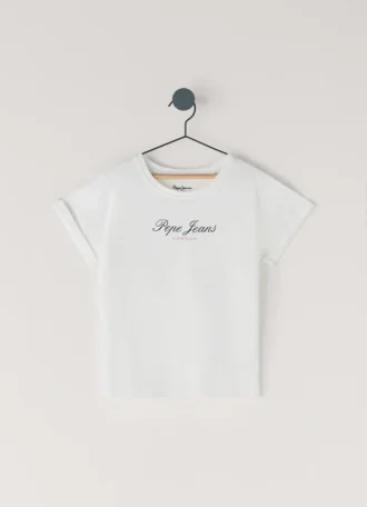 T-shirt com corte descontraído e logótipo impresso