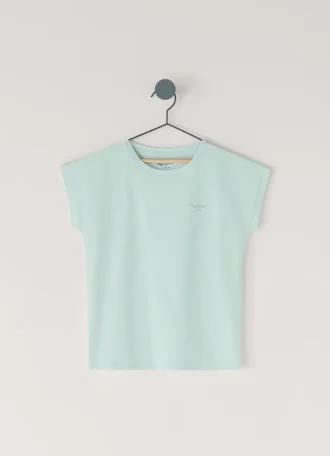 T-shirt com corte descontraído e logótipo impresso T-shirt com corte descontraído e logótipo impresso