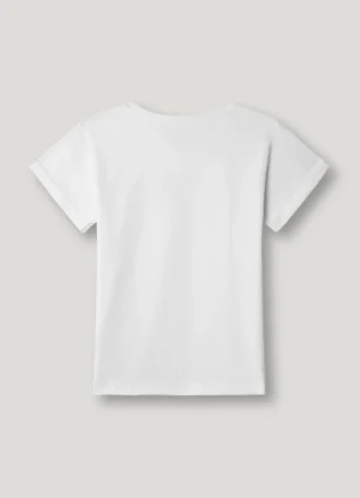 T-shirt com corte descontraído e logótipo impresso