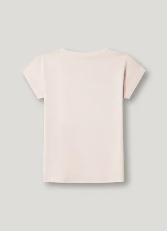 T-shirt com corte descontraído e logótipo impresso T-shirt com corte descontraído e logótipo impresso