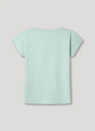 T-shirt com corte descontraído e logótipo impresso T-shirt com corte descontraído e logótipo impresso