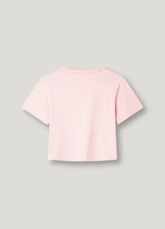 T-shirt com corte descontraído e logótipo impresso T-shirt com corte descontraído e logótipo impresso