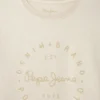 T-shirt com corte descontraído e logótipo impresso T-shirt com corte descontraído e logótipo impresso