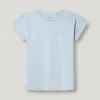 T-shirt com corte descontraído e logótipo impresso T-shirt com corte descontraído e logótipo impresso
