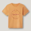 T-shirt com corte descontraído e logótipo impresso T-shirt com corte descontraído e logótipo impresso
