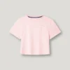 T-shirt com corte descontraído e logótipo impresso T-shirt com corte descontraído e logótipo impresso