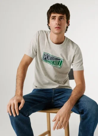 T-shirt com corte regular e estampado gráfico