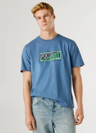 T-shirt com corte regular e estampado gráfico