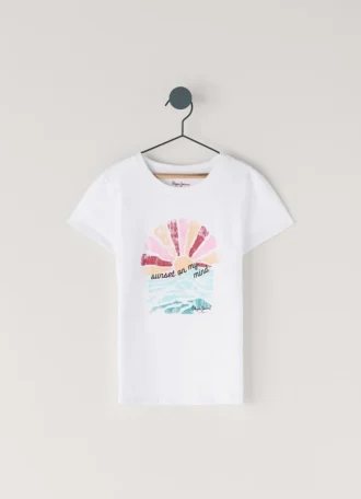 T-shirt com corte regular e estampado gráfico