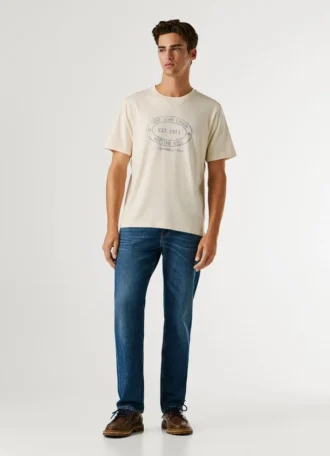 T-shirt com corte regular e estampado gráfico T-shirt com corte regular e estampado gráfico