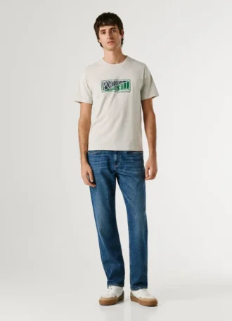 T-shirt com corte regular e estampado gráfico