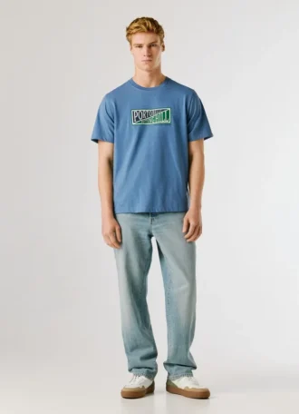 T-shirt com corte regular e estampado gráfico