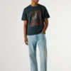 T-shirt com corte regular e estampado gráfico T-shirt com corte regular e estampado gráfico