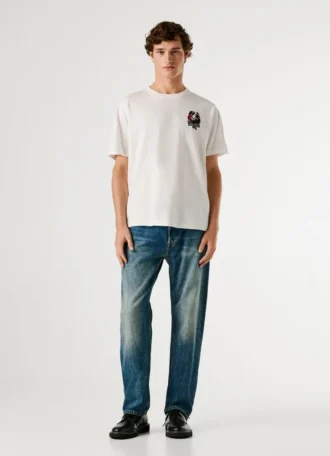 T-shirt com corte regular e estampado gráfico