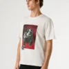 T-shirt com corte regular e estampado gráfico T-shirt com corte regular e estampado gráfico