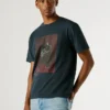 T-shirt com corte regular e estampado gráfico T-shirt com corte regular e estampado gráfico