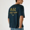 T-shirt com estampado nas costas