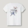 T-shirt com estampado nas costas T-shirt com estampado nas costas