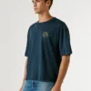 T-shirt com estampado nas costas