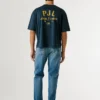 T-shirt com estampado nas costas