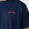 T-shirt com estampado nas costas T-shirt com estampado nas costas
