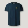 T-shirt com estampado nas costas