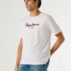 T-shirt com logótipo de corte regular T-shirt com logótipo de corte regular