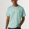 T-shirt com logótipo e corte regular T-shirt com logótipo e corte regular
