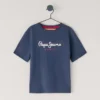 T-shirt com logótipo e corte regular